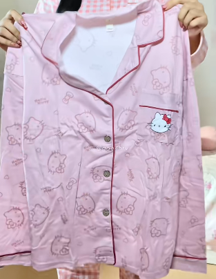 Girly Milk Silk Sleepwear
